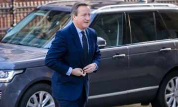 Former British prime minister David Cameron named foreign minister