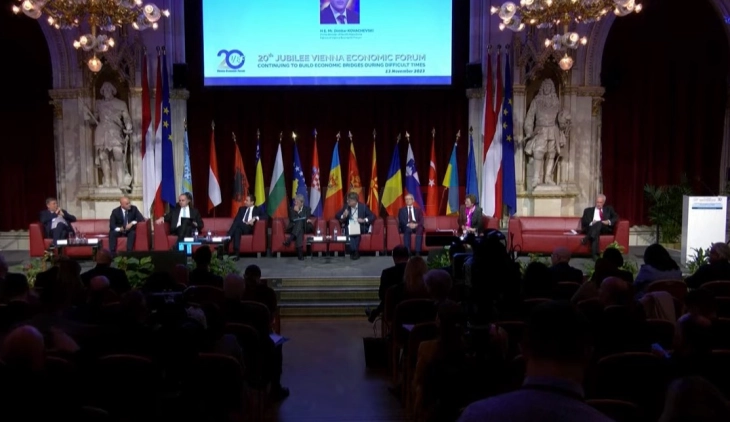 Kovaçevski në Forumin Ekonomik të Vjenës: Integrimi në BE përveçse në pjesën politike, duhet të ndodhë edhe në pjesën ekonomike