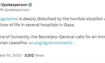 Guteresh i shqetësuar për situatën në spitalet në Gazë