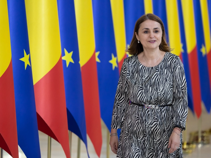 Romanian Foreign Minister Odobescu visits Skopje