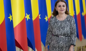 Romanian Foreign Minister Odobescu visits Skopje