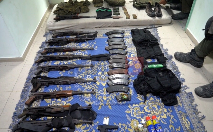 ИДФ во Ал Шифа откриле „оперативен команден центар, оружје и технолошки средства“ на Хамас