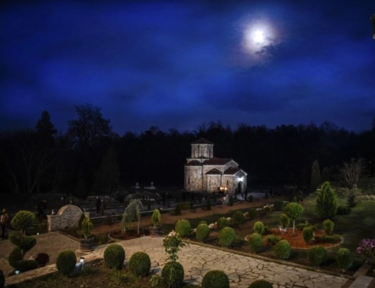 Со вечерна богослужба почна одбележувањето на патронот на Кнежинскиот манастир во Кичево