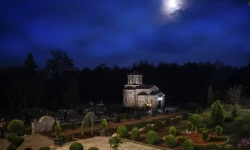 Со вечерна богослужба почна одбележувањето на патронот на Кнежинскиот манастир во Кичево