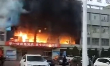 At least 25 dead after fire in Chinese coal mining company building