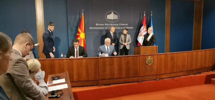 North Macedonia and Serbia sign Memorandum of Cooperation on Niš – Skopje high-speed rail