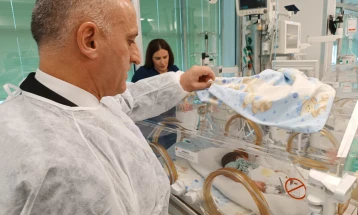 Влада: Во пет години, петпати намалена смртноста на предвремено родените бебиња