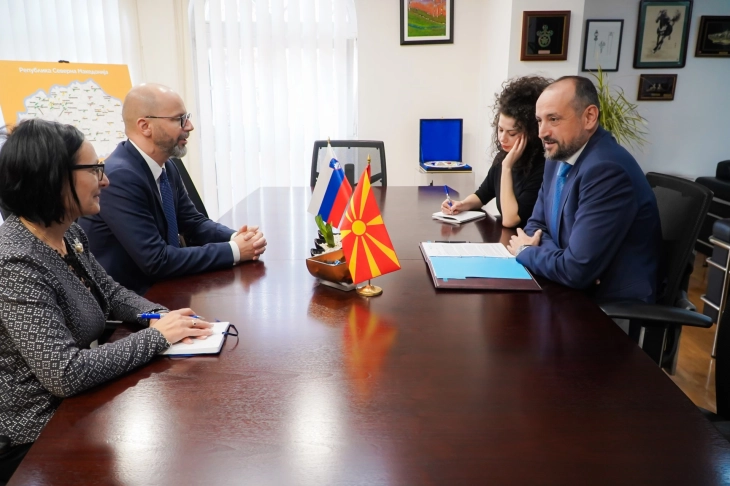 Deputy PM Bytyqi meets Slovenian Ambassador Presker