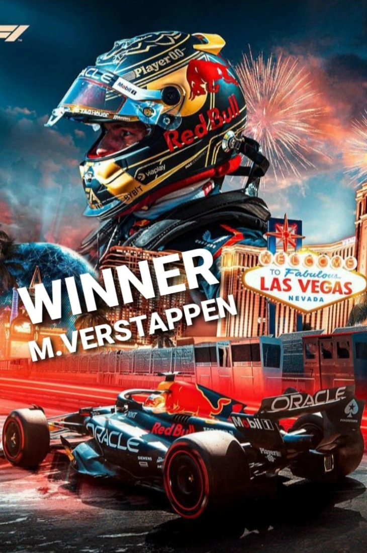 Verstappen overcomes five-second penalty to win F1 Las Vegas GP