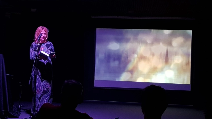 Поетесата Николина Андова Шопова на фестивалот во Братислава
