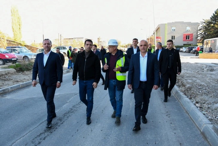 Ковачевски: Во проектот „поврзување со локални патишта во општините“ досега се инвестирани  70 милиона евра