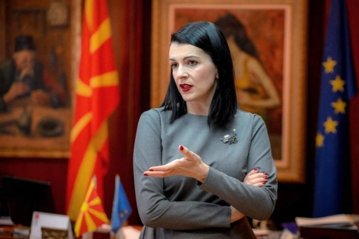 Обраќање на министерката за култура Костадиновска - Стојчевска (во живо)