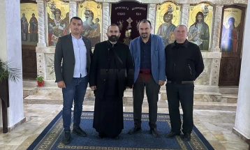 Во Пустец одбележан патронот на црквата „Св. Архангел Михаил“, заштитник на Македонците