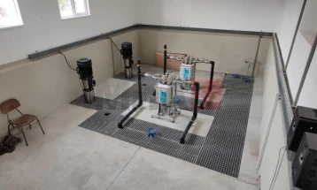 Во Делчево се врши тестирање на опремата во пречистителната станица за вода