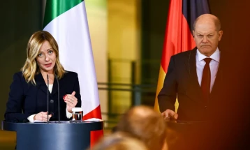 Scholz and Meloni sign action plan to boost energy cooperation