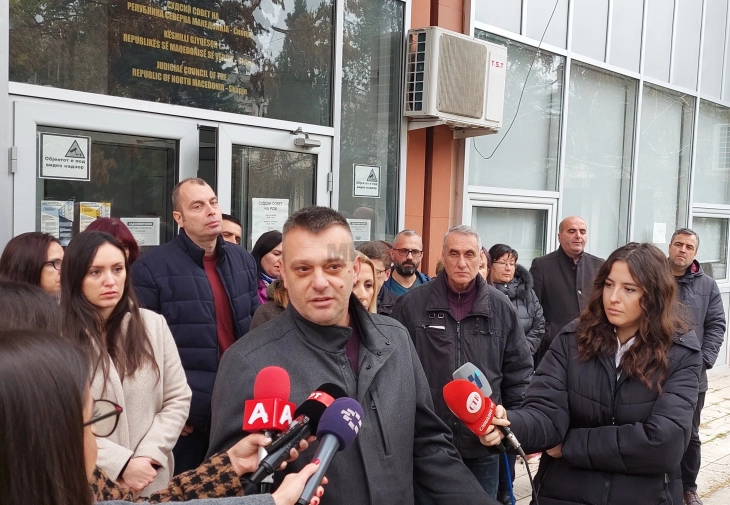 Protestë paralajmëruese e Sindikatës së Këshillit Gjyqësor, kërkojnë kthimin e shtesave në paga