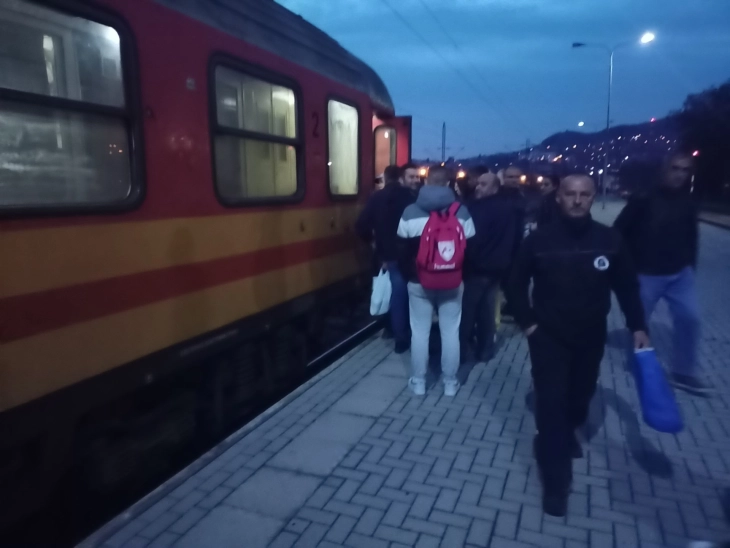 По 10 дена прекин, повторно сообраќа единствениот воз Скопје-Битола