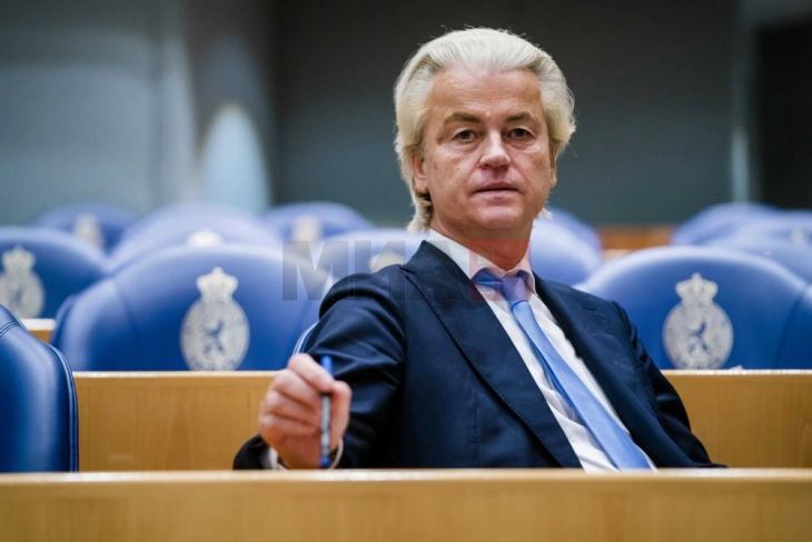 Герт Вилдерс во потрага по коалициски партнери по победата на неговата ПВВ на изборите во Холандија 