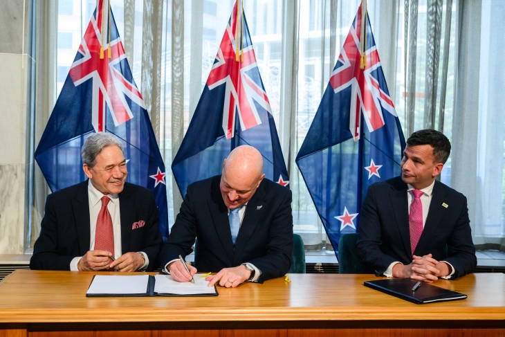 New Zealand's conservative government sworn in with Luxon as leader