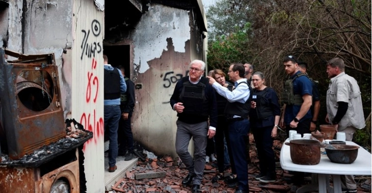Штајнмаер: Ќе помогнеме во обновата на израелските кибуци уништени од Хамас
