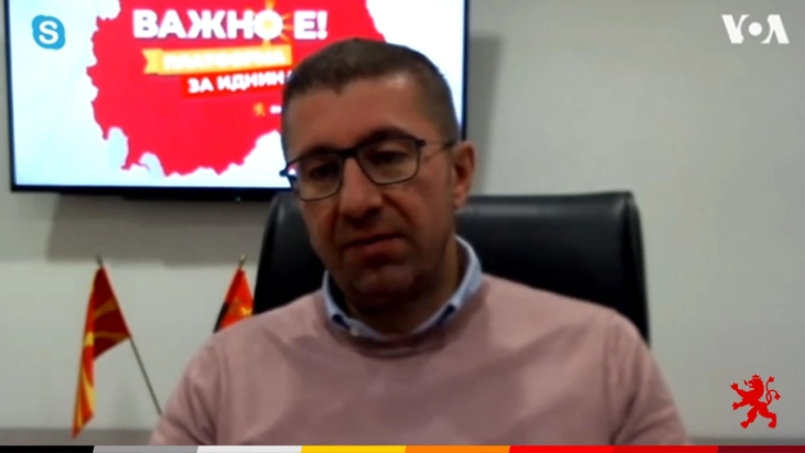 Mickoski: Qëndrimi i VMRO-DPMNE-së është shfuqizimi i qeverisë teknike, është e dobishme dhe e shëndetshme që BDI-ja të kalojë një periudhë të caktuar në opozitë