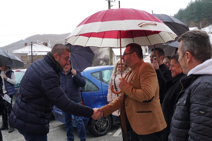 Мицкоски: Идната влада на ВМРО-ДПМНЕ ќе вложи четири милиони евра во Македонски Брод за инфраструктурни проекти