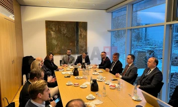 Liderët e Lidhjes Europiane për Ndryshim  në takime me deputetët e grupit të deputetëve të CDU-së në Bunderstagun gjerman