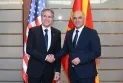 Премиерот Ковачевски го пречека државниот секретар на САД Блинкен