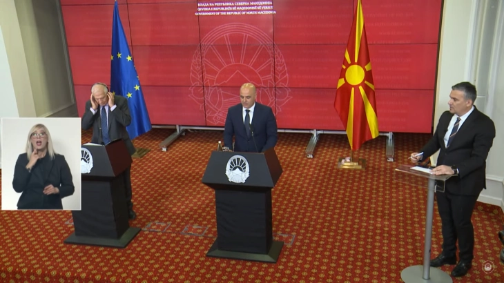 Ковачевски: Со Борел сме согласни дека нашата европска интеграција мора да продолжи