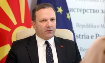 Spasovski: Entrusted to organise OSCE Summit represents acknowledgment for North Macedonia