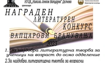 Литературен конкурс на тема ,,Вапцаров, писател со револуционерни идеи