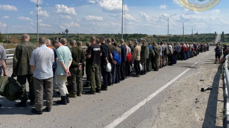 Народниот правобранител на Украина ја обвини Русија дека ја блокира секоја размена на воени заробеници меѓу двете земји