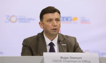 Османи: ОБСЕ е безбедна, ја спасивме организацијата, Малта избрана едноглано за претседавач