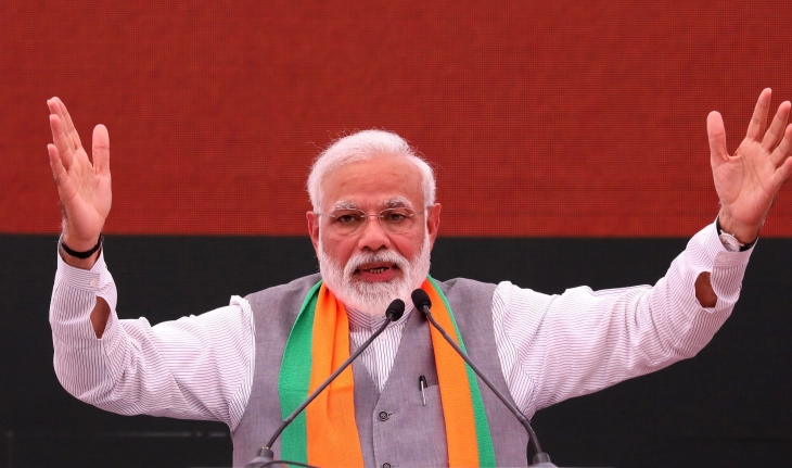 Партијата на премиерот Моди победи на изборите во три од пет индиски држави
