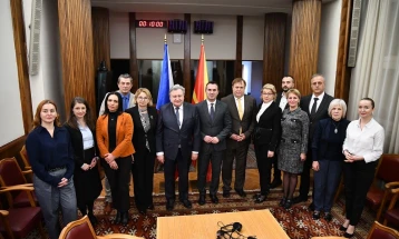 Delegacioni i Komisionit parlamentar për çështje evropiane i Republikës Çeke për vizitë në Parlament