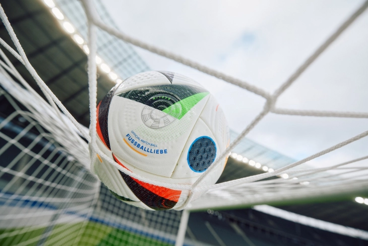 На Евро 2024 ќе користи топка што ќе сигнализира играње со рака