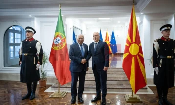 Antonio Kosta: Portugalia do të vazhdojë me mbështetjen e rrugës evropiane të Maqedonisë së Veriut