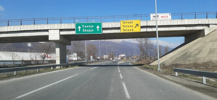 Gjashtë muaj regjim të ndryshuar të autostradës Tetovë-Gostivar