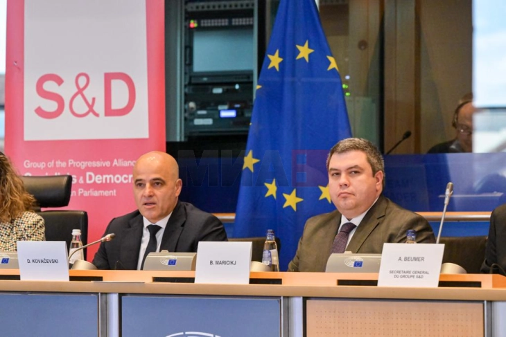 Ковачевски и Маричиќ на дебата за проширувањето во ЕП: Членството во ЕУ нуди трајна заштита на македонскиот идентитет 