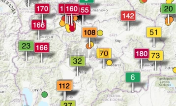 Qyteti i Shkupit: Qytetet më të ndotura janë Strumica dhe Tetova