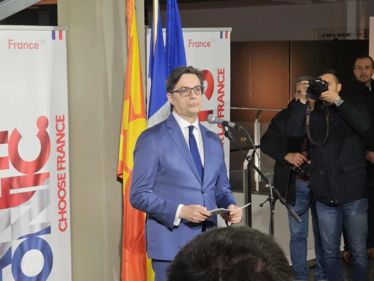 France supports North Macedonia in good times and bad times, says Pendarovski on 30th ties anniversary