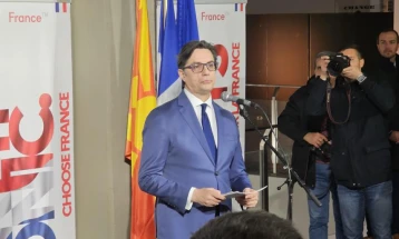 France supports North Macedonia in good times and bad times, says Pendarovski on 30th ties anniversary