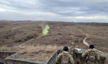 Members of US and North Macedonia armies hold ‘Brave Partner 23’ exercise at Krivolak