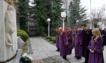 Неделковски: Го славиме името на нашиот патрон Свети Климент и современото образование и наука