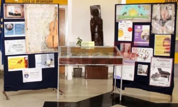 Отворена изложба за патрониот празник на библиотеката „Св. Климент Охридски“-Битола