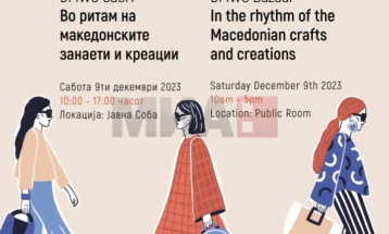 Mодна ревија „Во ритамот на македонските традиционални занаети и креации“ во Јавна соба