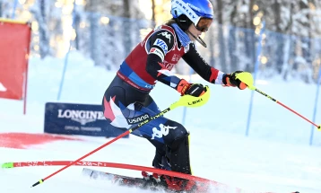 Shiffrin tops St Moritz downhill for 91st career win