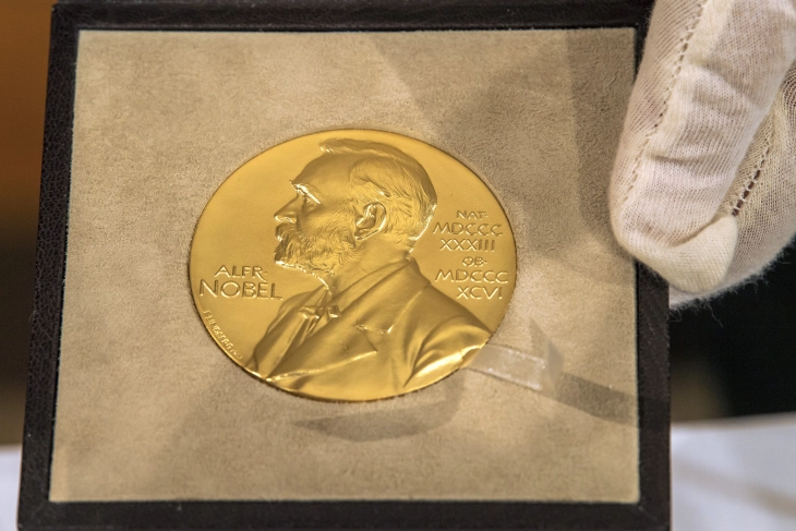 Nobel Prizes awarded at ceremonies in Stockholm and Oslo