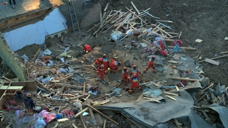 At least 127 people reported dead in northern China quake