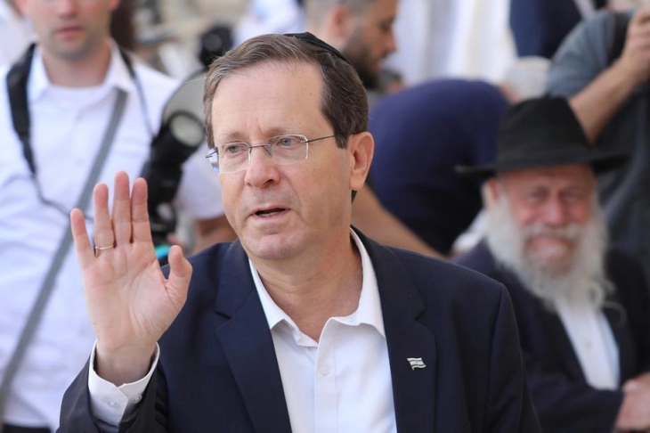 Israeli President Herzog says Israel is open to new pause in fighting